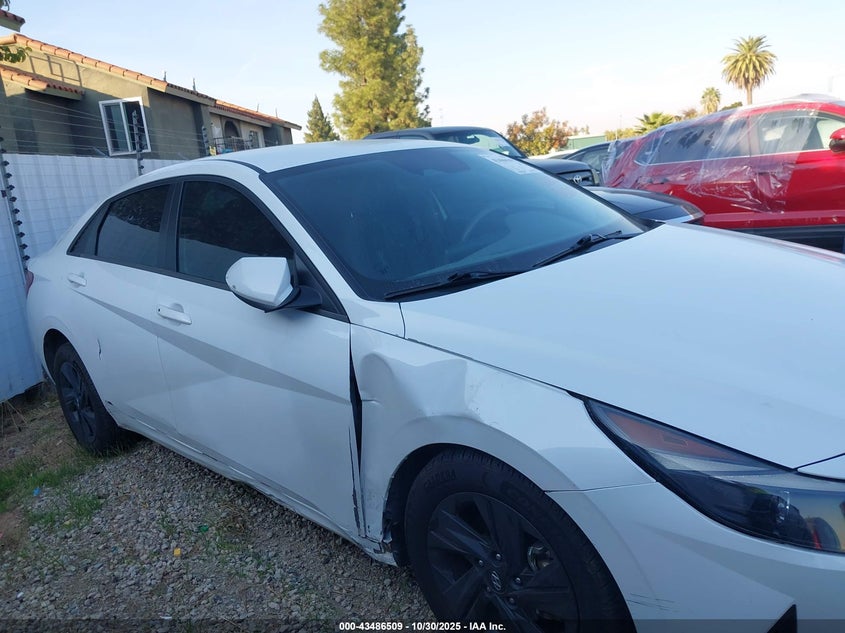 2022 Hyundai Elantra Sel VIN: 5NPLS4AGXNH070948 Lot: 43486509