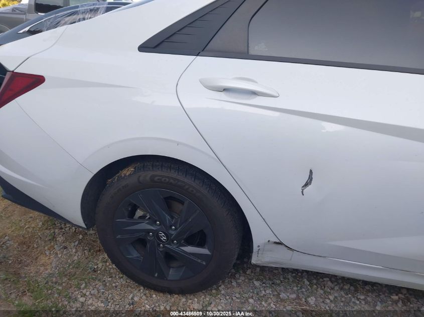 2022 Hyundai Elantra Sel VIN: 5NPLS4AGXNH070948 Lot: 43486509