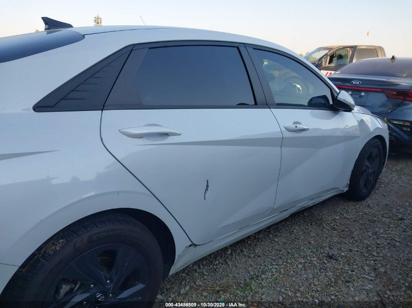 2022 Hyundai Elantra Sel VIN: 5NPLS4AGXNH070948 Lot: 43486509