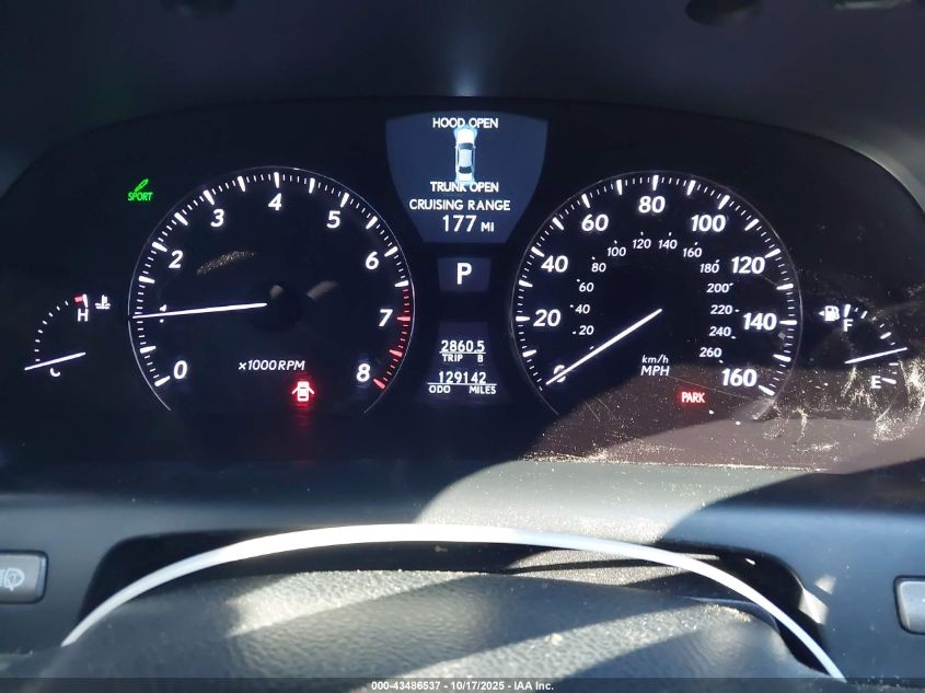 2007 Lexus Ls 460 L VIN: JTHGL46F075014419 Lot: 43486537