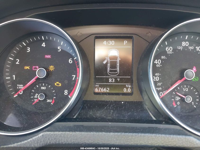 2018 Volkswagen Passat 2.0T R-Line/2.0T S VIN: 1VWAA7A35JC022477 Lot: 43486543