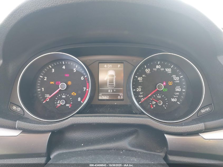 2018 Volkswagen Passat 2.0T R-Line/2.0T S VIN: 1VWAA7A35JC022477 Lot: 43486543