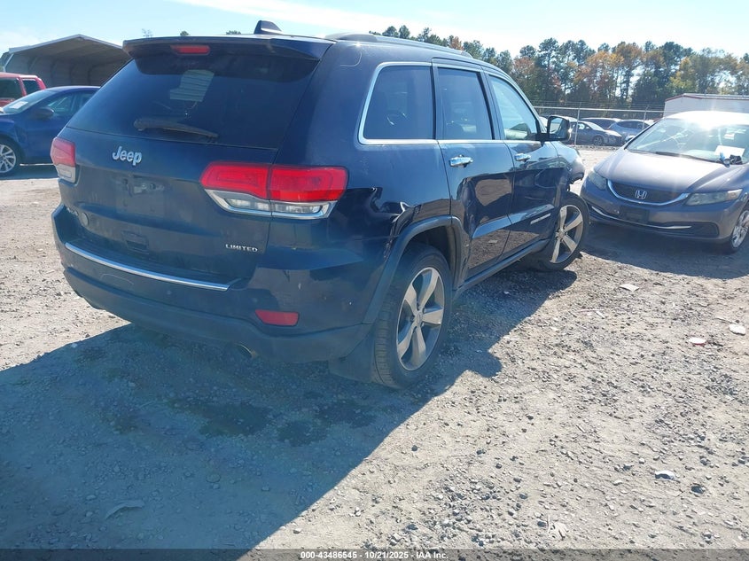 2014 JEEP GRAND CHEROKEE LIMITED 1C4RJFBG3EC546816
