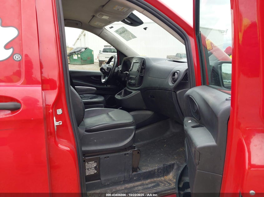 2017 Mercedes-Benz Metris VIN: WD3PG2EA2H3326717 Lot: 43486566