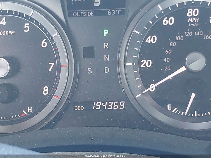 2007 Lexus Es 350 VIN: JTHBJ46G372051443 Lot: 43486641