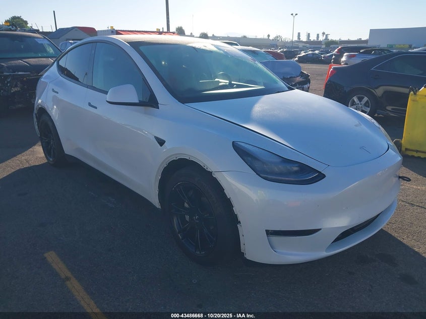 2021 TESLA MODEL Y LONG RANGE DUAL MOTOR ALL-WHEEL DRIVE - 5YJYGAEE7MF159534