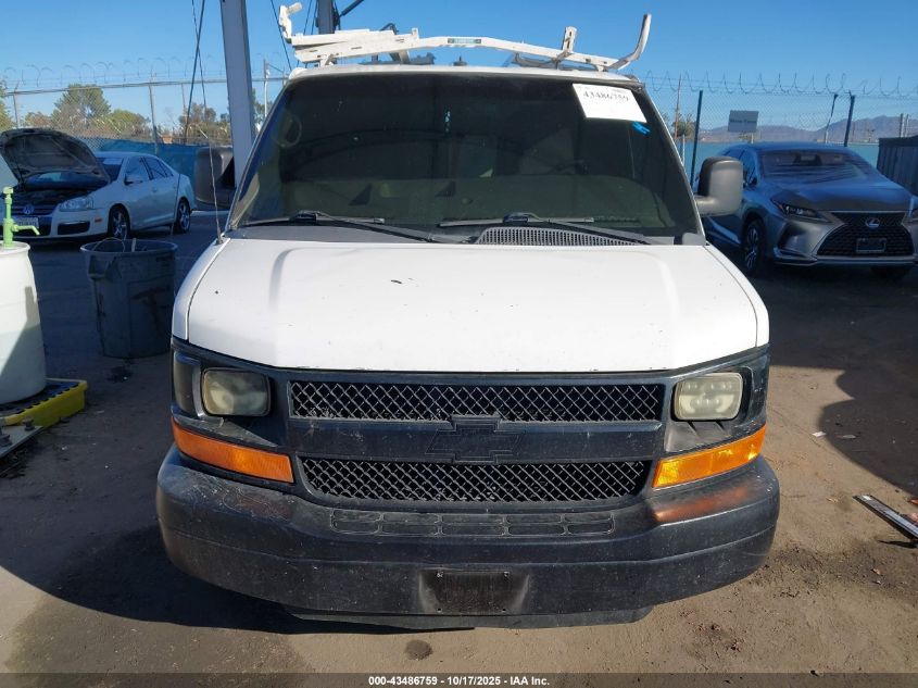 2012 Chevrolet Express 2500 Work Van VIN: 1GCWGFCA9C1163757 Lot: 43486759