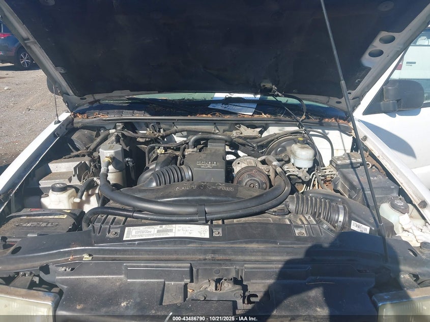 2003 Chevrolet S-10 VIN: 1GCCS14H938290080 Lot: 43486790