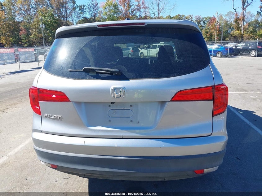 2017 HONDA PILOT EX-L 5FNYF5H5XHB002852