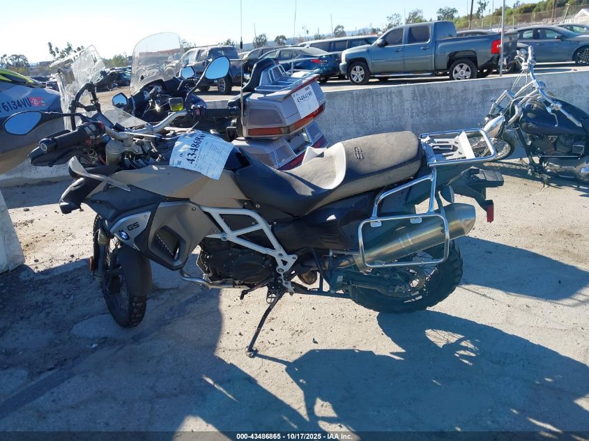 2017 BMW F800 Gs Adventure VIN: WB10B6506HZ662708 Lot: 43486865