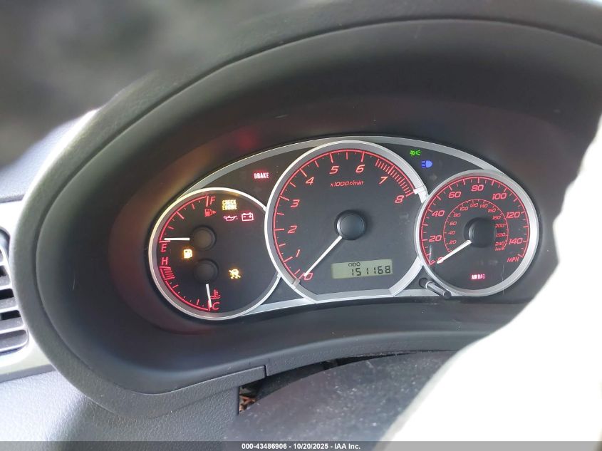 2008 Subaru Impreza Wrx VIN: JF1GH75688G814645 Lot: 43486906