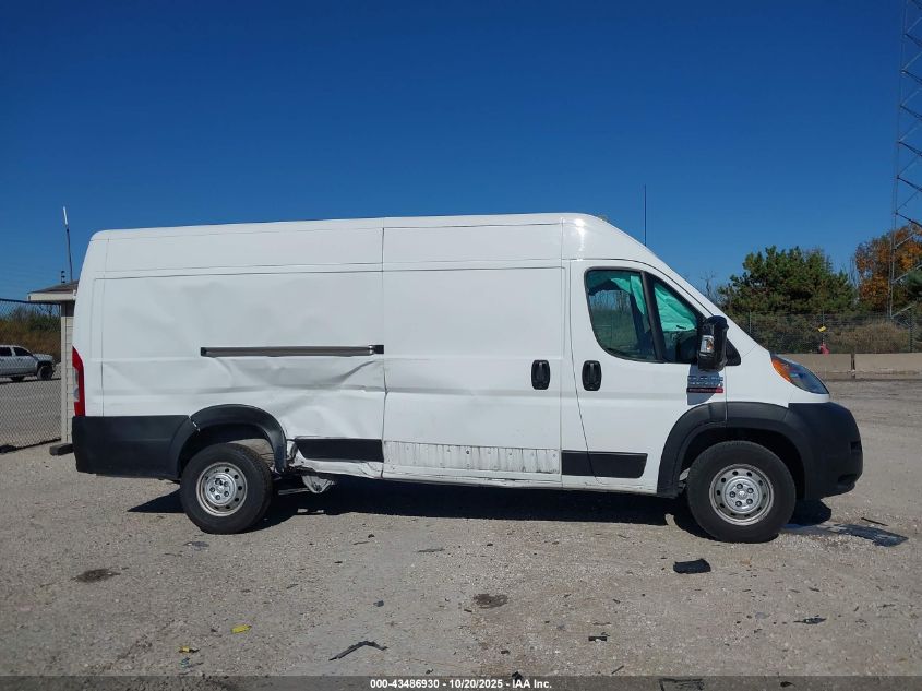 2019 Ram Promaster 3500 Cargo Van High Roof 159 Wb Ext VIN: 3C6URVJG6KE535870 Lot: 43486930