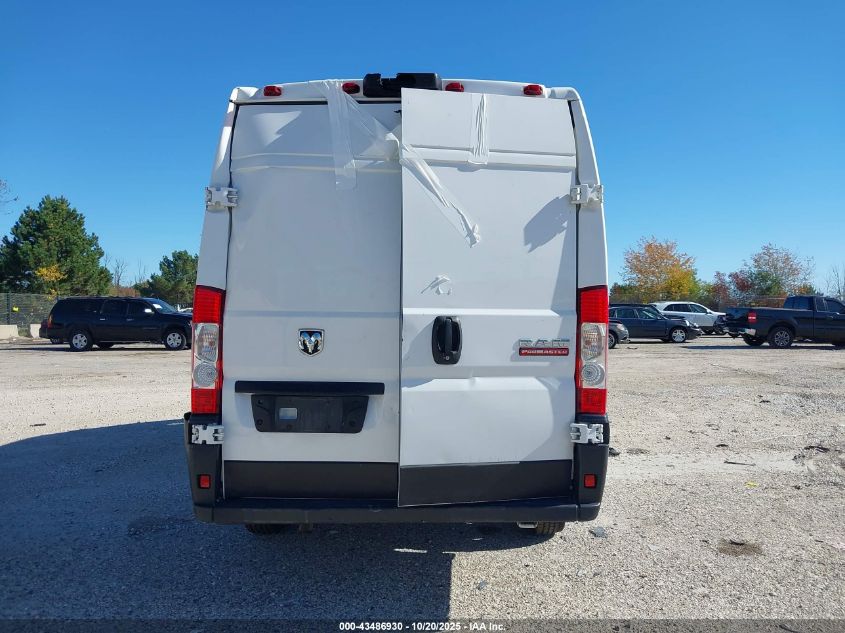 2019 Ram Promaster 3500 Cargo Van High Roof 159 Wb Ext VIN: 3C6URVJG6KE535870 Lot: 43486930