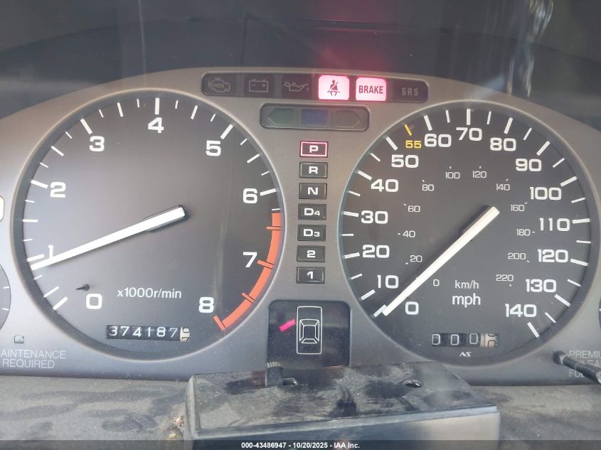 1992 Acura Legend Ls VIN: JH4KA8278NC001075 Lot: 43486947