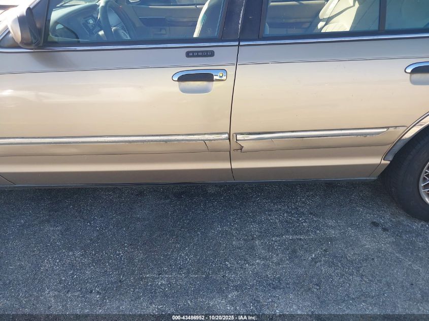 2000 Mercury Grand Marquis Gs VIN: 2MEFM74W1YX701521 Lot: 43486952