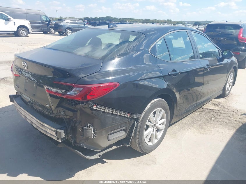 2025 TOYOTA CAMRY LE 4T1DAACK8SU003494