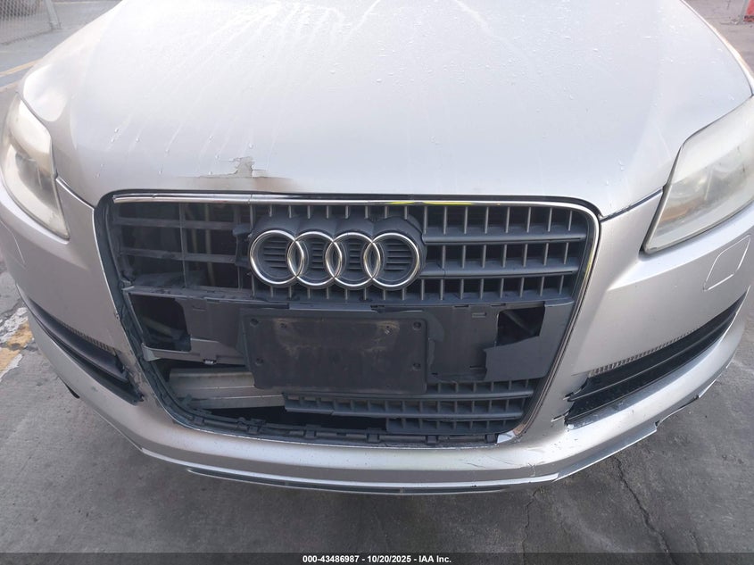 2008 Audi Q7 3.6 Premium VIN: WA1BY74L38D020319 Lot: 43486987