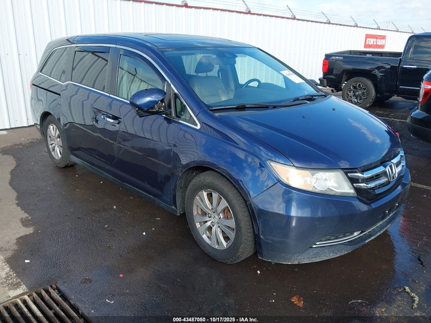 2014 HONDA ODYSSEY EX-L - 5FNRL5H66EB067439