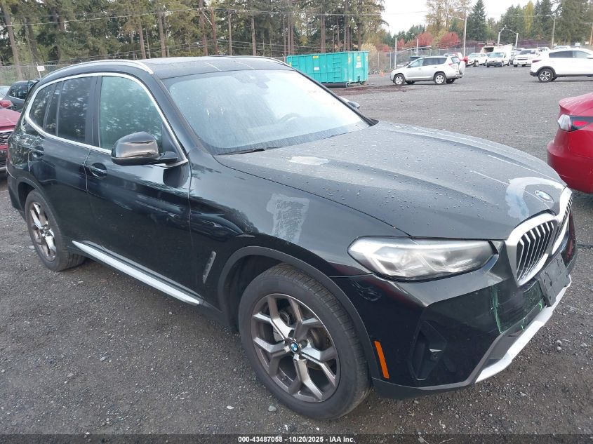2023 BMW X3 XDRIVE30I - 5UX53DP0XP9P14751