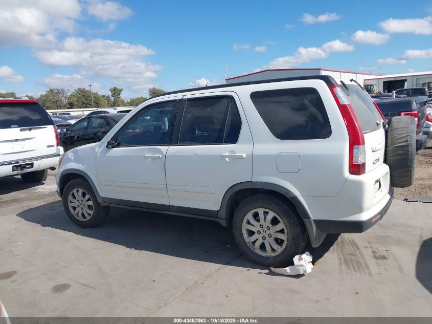 2006 Honda Cr-V Se VIN: JHLRD78936C045189 Lot: 43487063