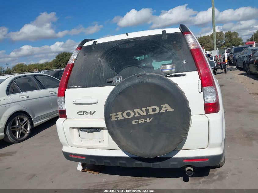 2006 Honda Cr-V Se VIN: JHLRD78936C045189 Lot: 43487063