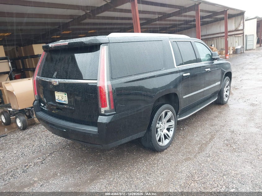 Vin: 1gys3hkj2gr211981, lot: 43982015, cadillac escalade esv luxury collection 20164