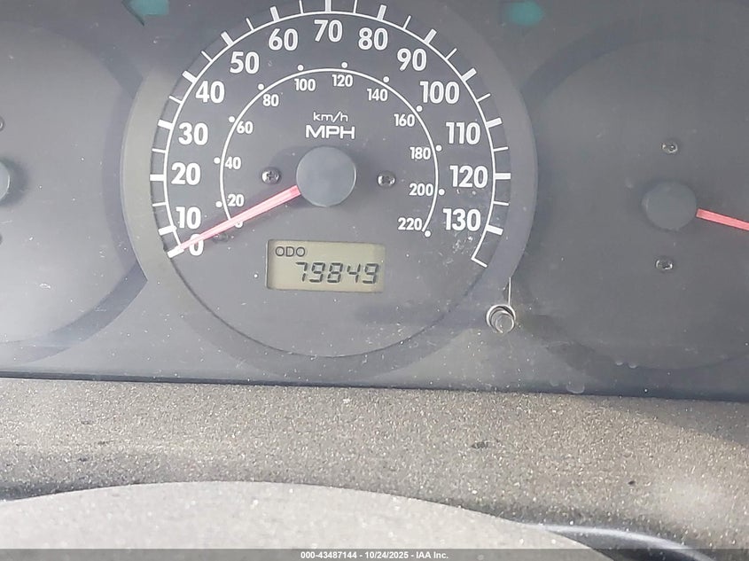 2003 Kia Spectra Ls VIN: KNAFB121735287826 Lot: 43487144