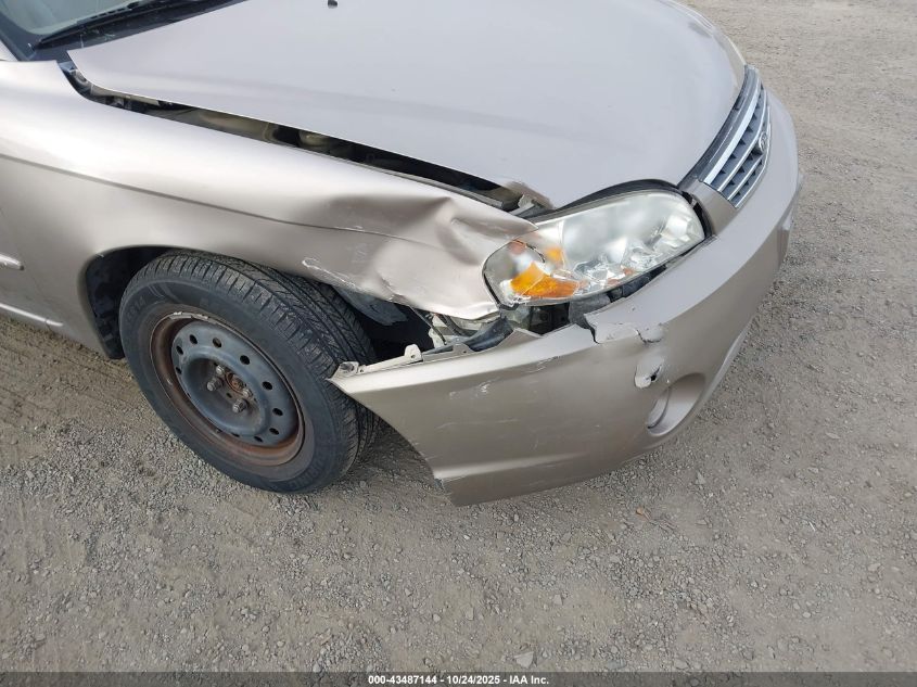 2003 Kia Spectra Ls VIN: KNAFB121735287826 Lot: 43487144