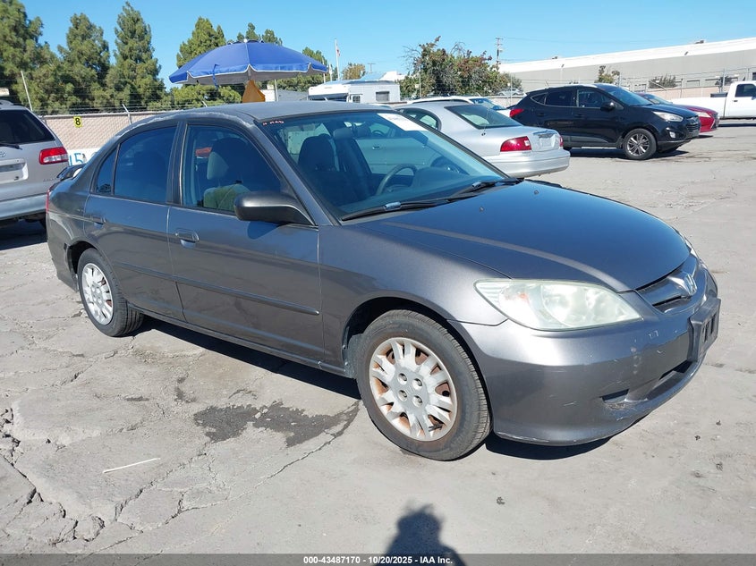 2HGES165X4H555890 2004 Honda Civic Lx auction photo 1