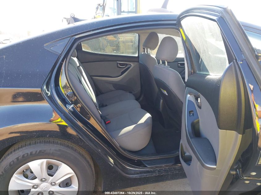 2016 Hyundai Elantra Se VIN: 5NPDH4AE2GH749746 Lot: 43487264