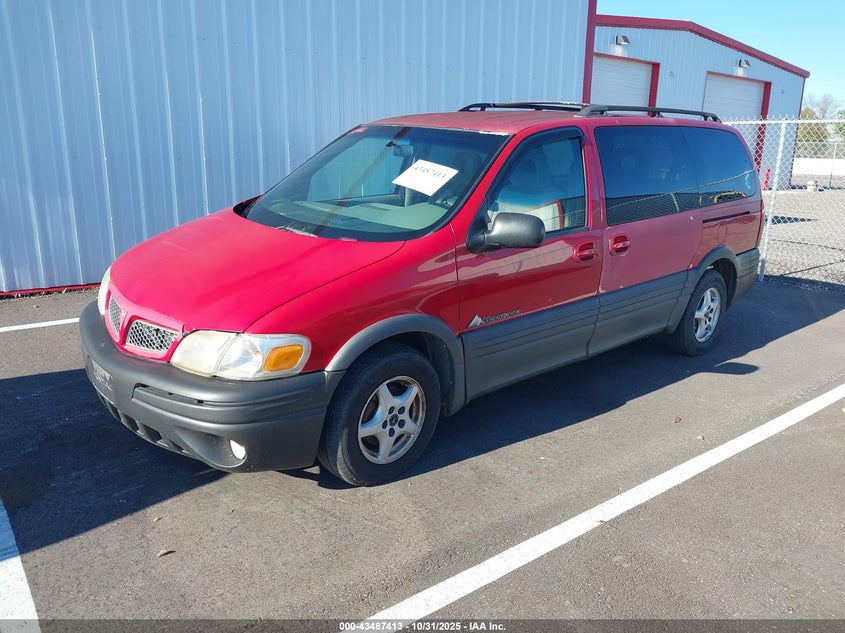 1GMDX03E91D113813 2001 PONTIAC MONTANA photo no. 2
