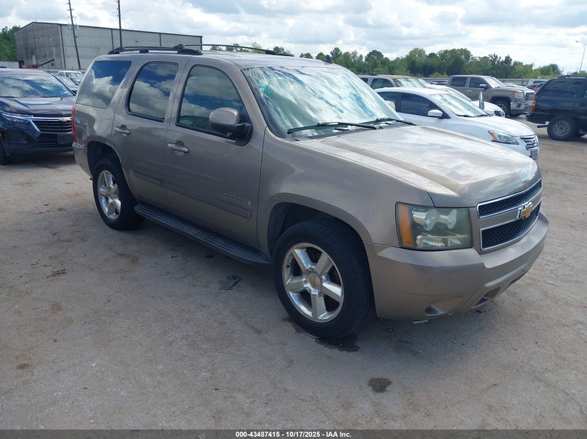 1GNFC13017R141112 2007 Chevrolet Tahoe Lt auction photo 1