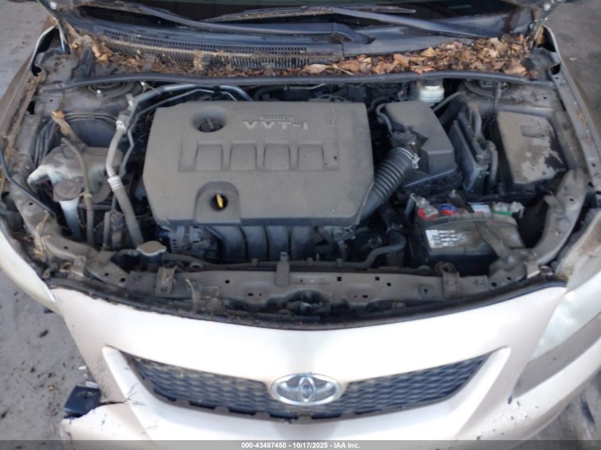 2009 Toyota Corolla Le VIN: 1NXBU40E69Z039340 Lot: 43487450