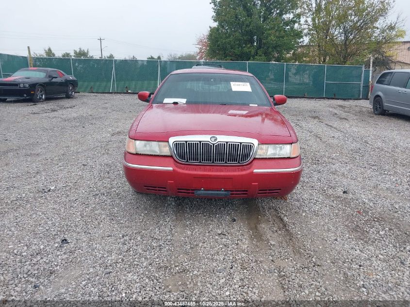 2001 Mercury Grand Marquis Ls VIN: 2MEFM75W81X607642 Lot: 43487455