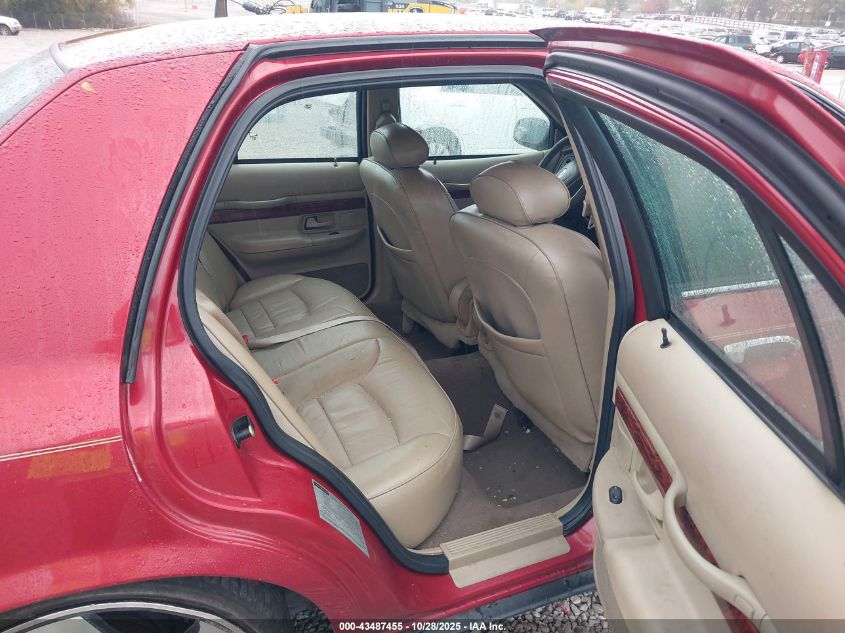 2001 Mercury Grand Marquis Ls VIN: 2MEFM75W81X607642 Lot: 43487455