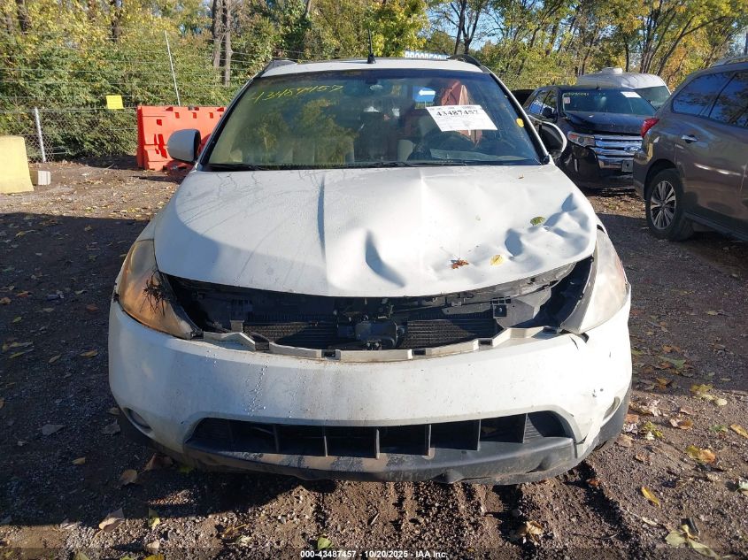 2005 Nissan Murano Sl VIN: JN8AZ08T25W320485 Lot: 43487457