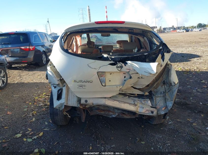 2005 Nissan Murano Sl VIN: JN8AZ08T25W320485 Lot: 43487457