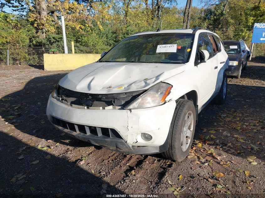 JN8AZ08T25W320485 2005 NISSAN MURANO photo no. 2