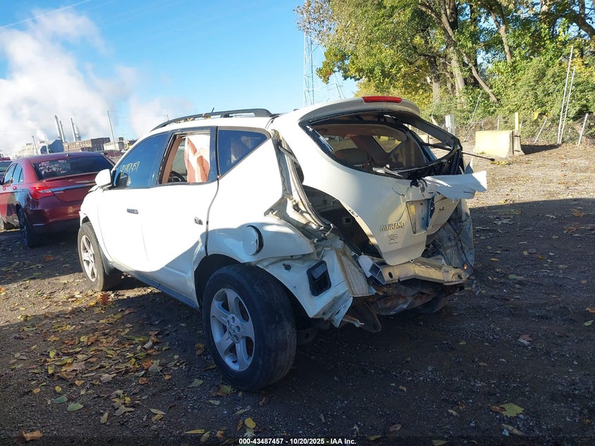 JN8AZ08T25W320485 2005 NISSAN MURANO photo no. 3