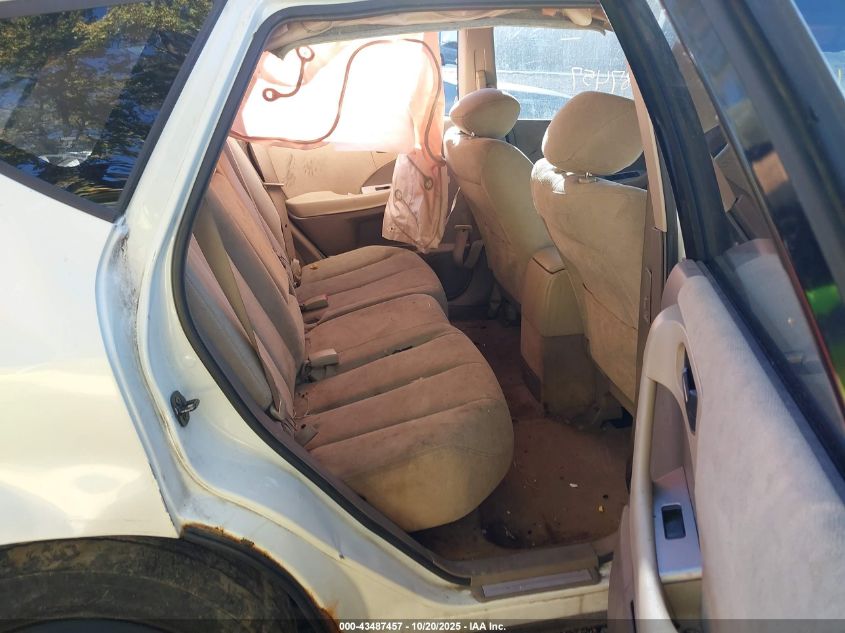 2005 Nissan Murano Sl VIN: JN8AZ08T25W320485 Lot: 43487457