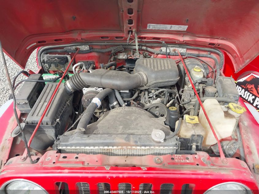 2002 Jeep Wrangler Se VIN: 1J4FA29P62P758125 Lot: 43487505