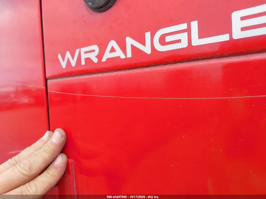 2002 Jeep Wrangler Se VIN: 1J4FA29P62P758125 Lot: 43487505