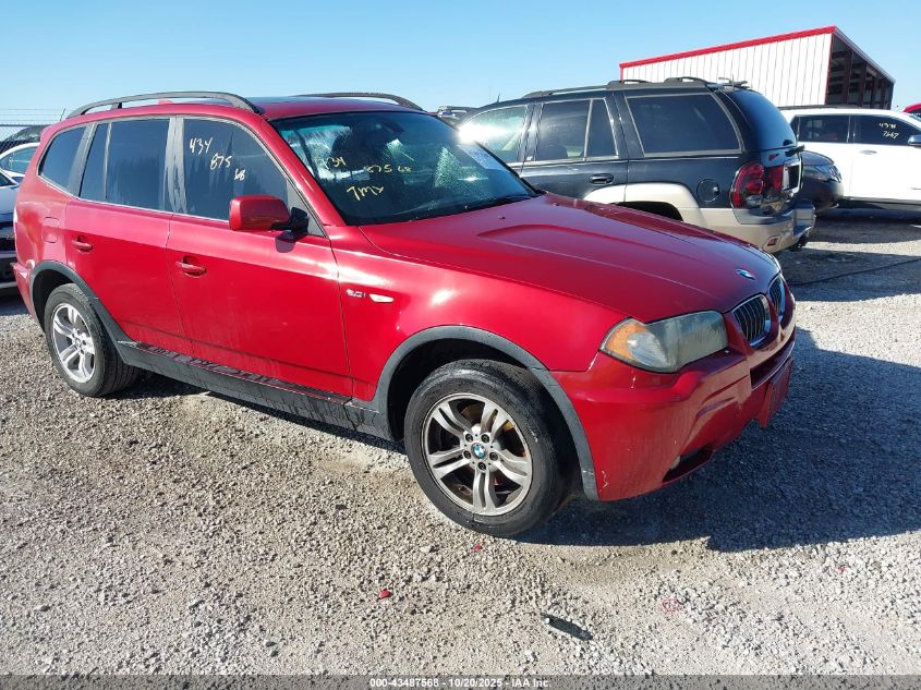 2006 BMW X3 3.0I