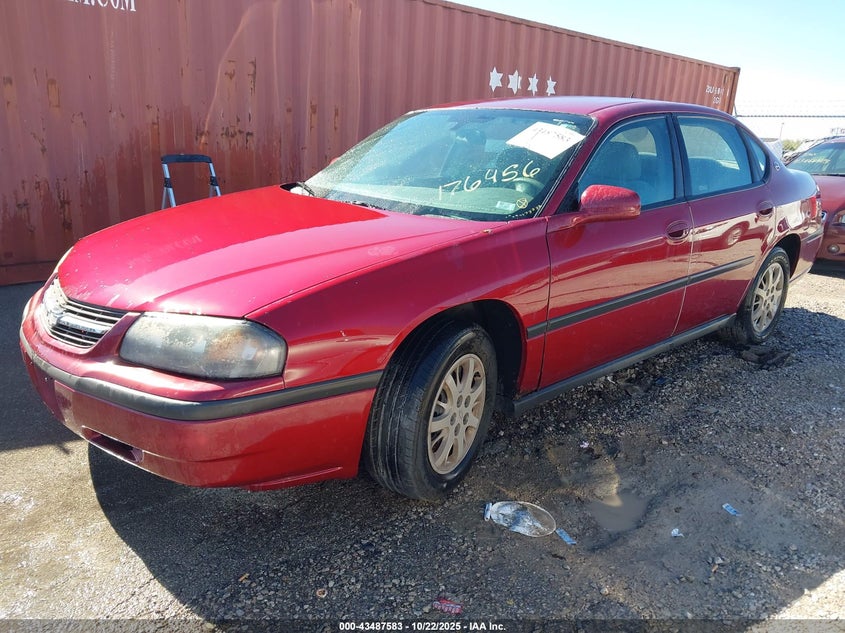 2G1WF52E459176456 2005 CHEVROLET IMPALA photo no. 2