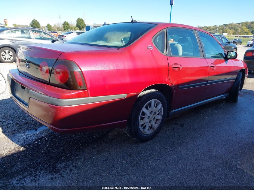 2G1WF52E459176456 2005 CHEVROLET IMPALA photo no. 4