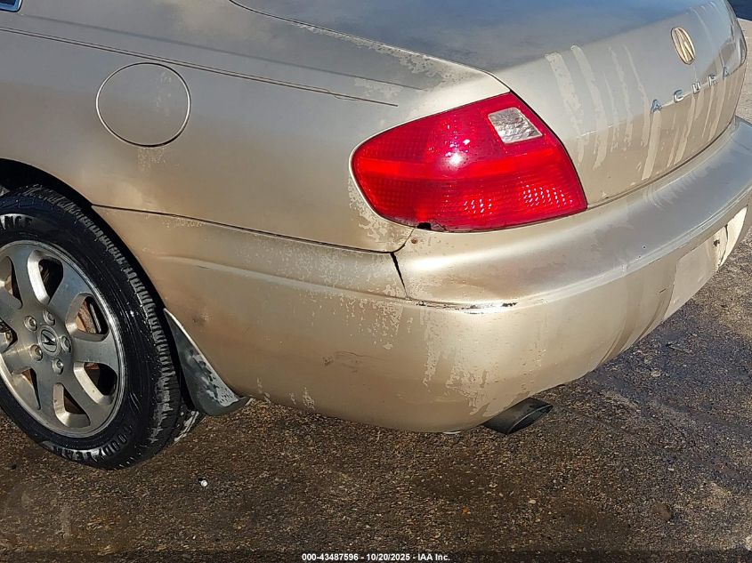 2001 Acura Cl 3.2 VIN: 19UYA42591A010832 Lot: 43487596