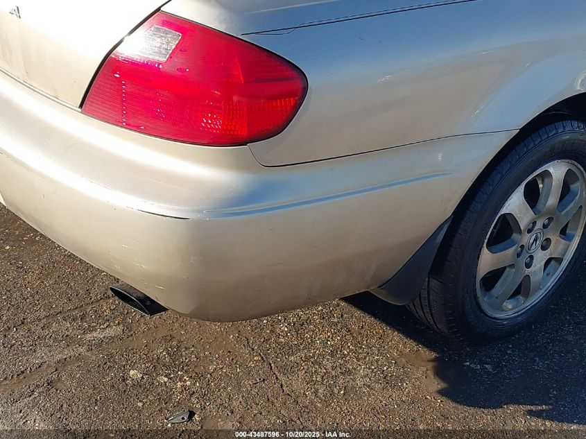 2001 Acura Cl 3.2 VIN: 19UYA42591A010832 Lot: 43487596