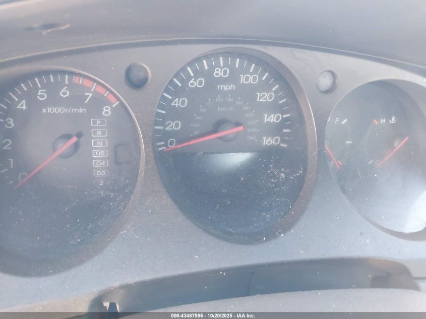 2001 Acura Cl 3.2 VIN: 19UYA42591A010832 Lot: 43487596