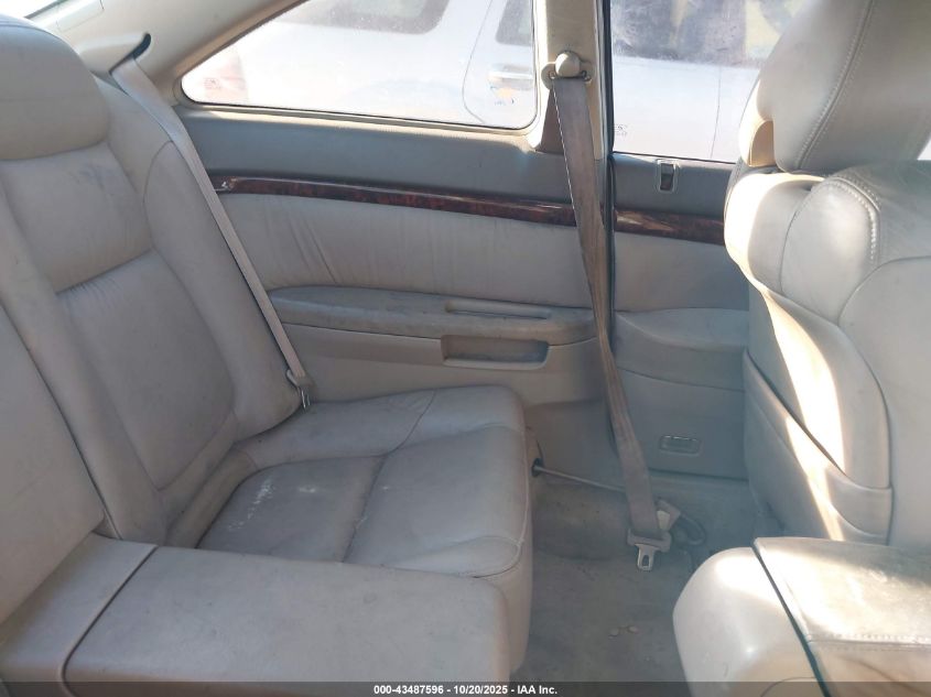 2001 Acura Cl 3.2 VIN: 19UYA42591A010832 Lot: 43487596