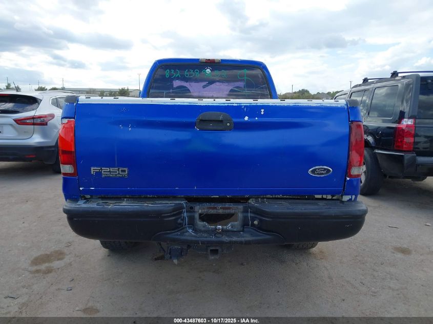 2003 Ford F-250 Lariat/Xl/Xlt VIN: 1FTNW21L33EA32781 Lot: 43487603
